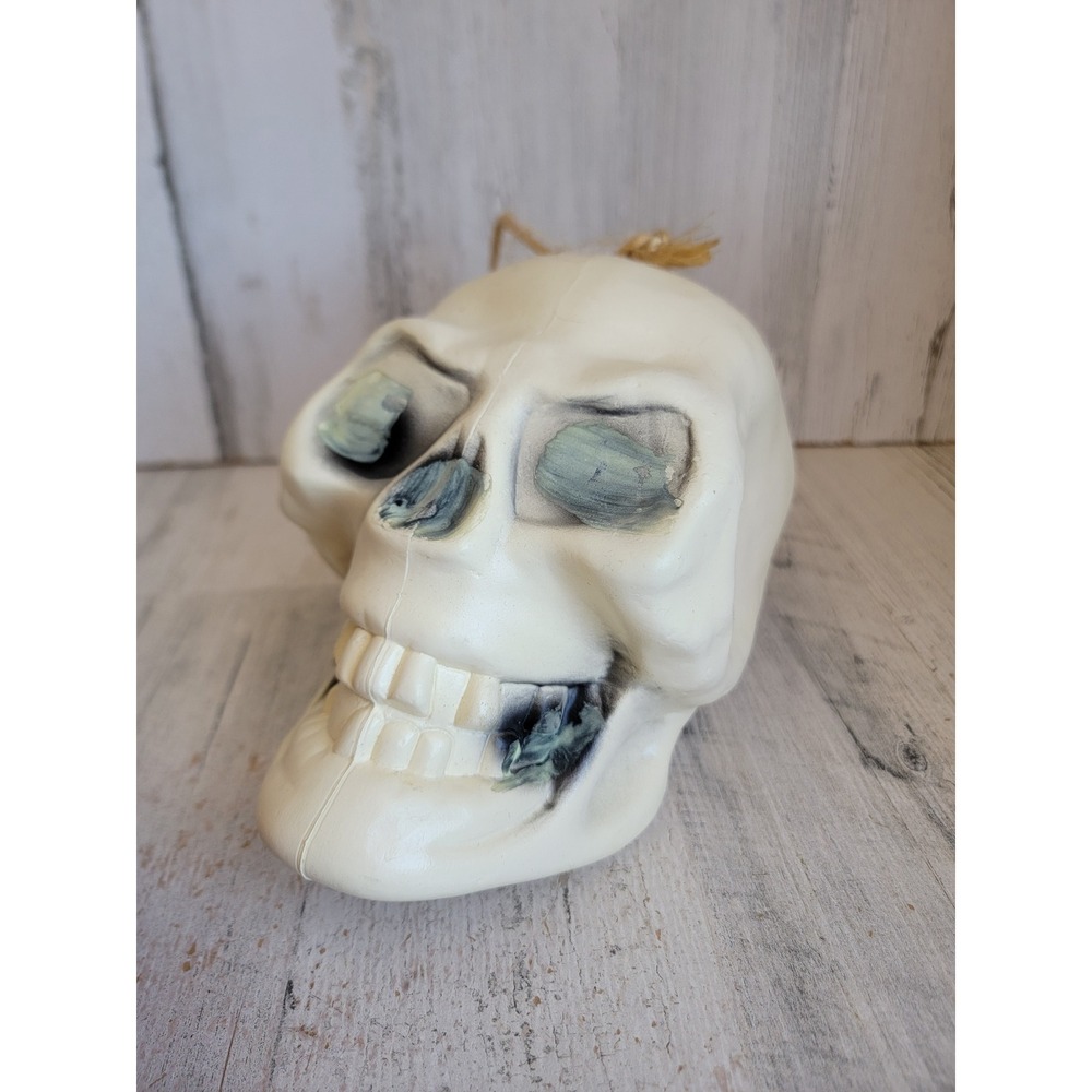 Easter unlimited hanging skull glow paint Halloween prop home decor figure